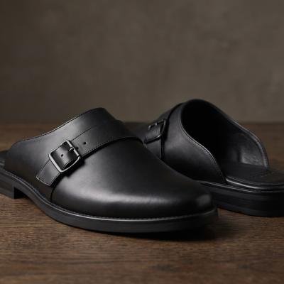The Lucca Leather Slip-On Clog